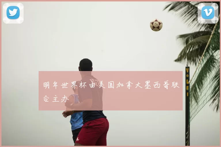 明年世界杯由美国加拿大墨西哥联合主办