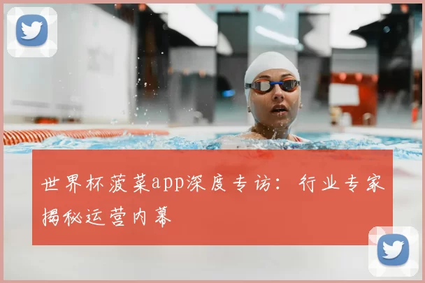 世界杯菠菜app深度专访：行业专家揭秘运营内幕